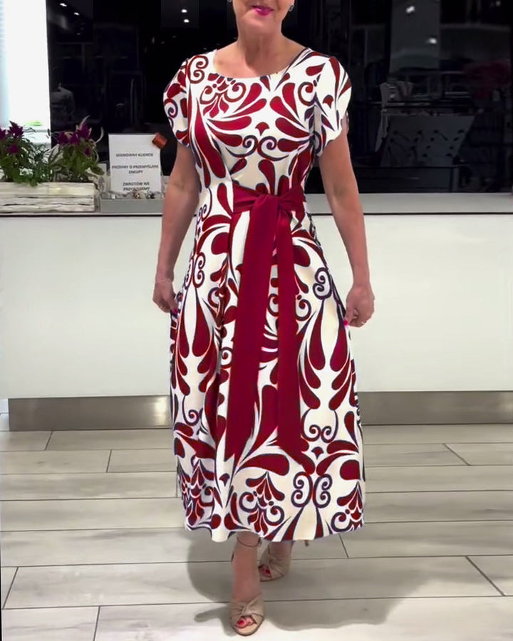 Vestido Praga con lazo ajustable