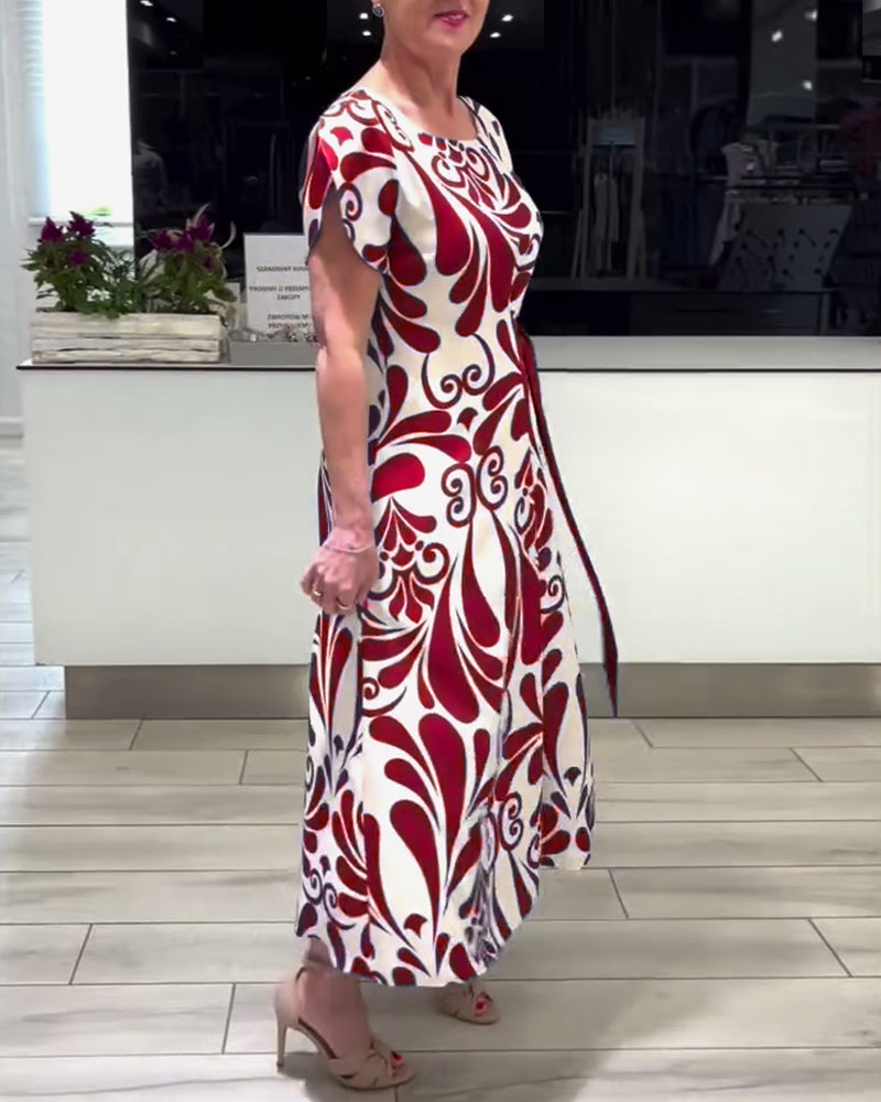 Vestido Praga con lazo ajustable