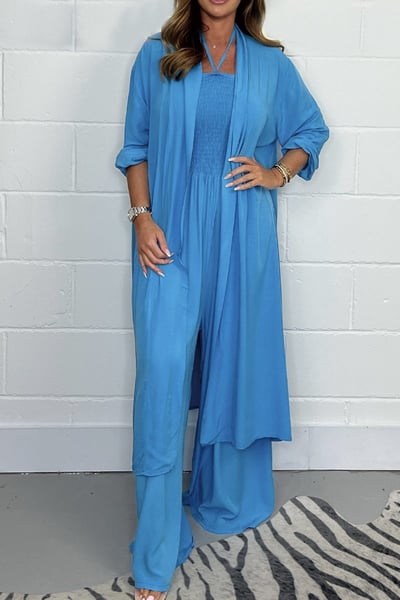Look completo: Mono elegante + Kimono ligero GRATIS