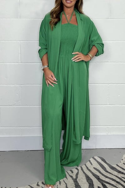 Look completo: Mono elegante + Kimono ligero GRATIS