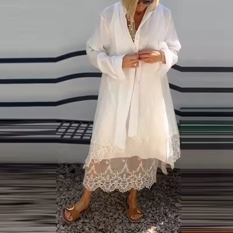 Vestido Aria + Cardigan de REGALO 🎁 | Conjunto Elegante de Encaje