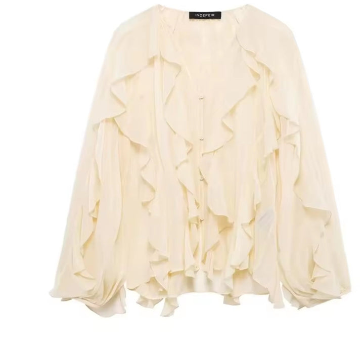 Blusa Boho de Volantes