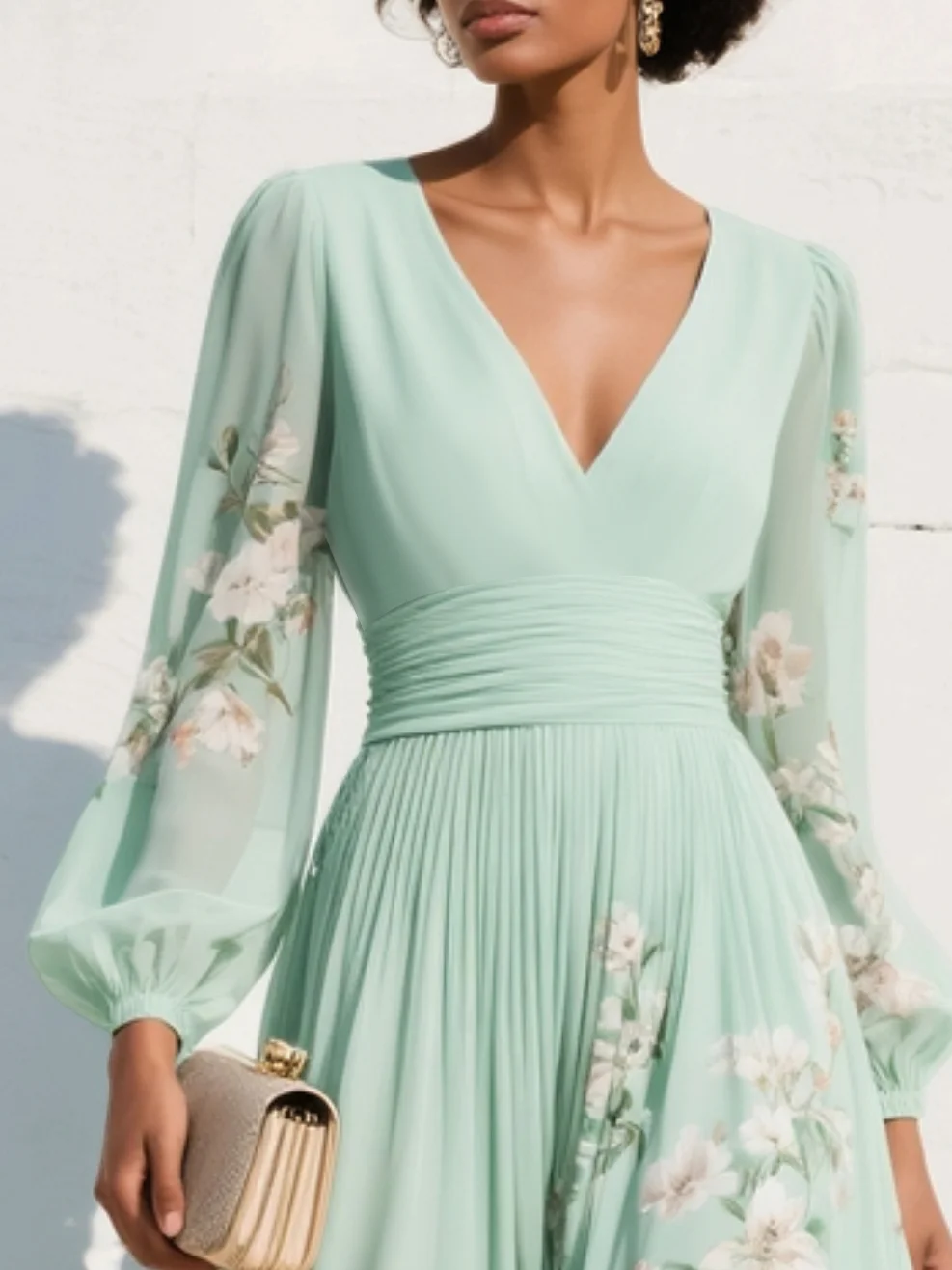 Liria™ - Vestido Midi Floral
