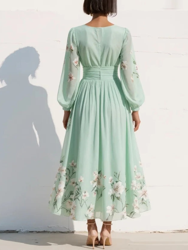 Liria™ - Vestido Midi Floral