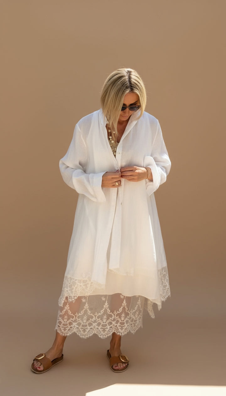 Vestido Aria + Cardigan de REGALO 🎁 | Conjunto Elegante de Encaje