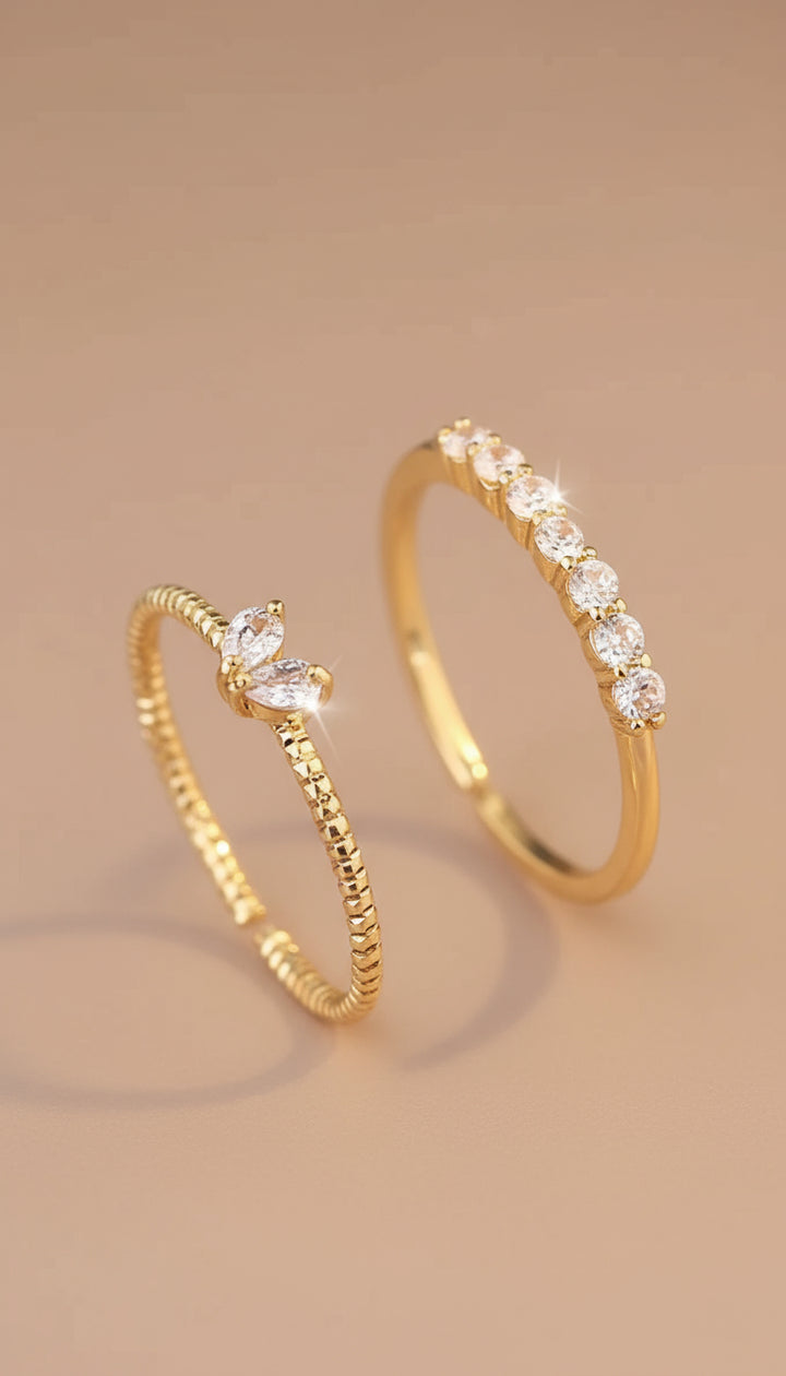 2x1 Anillo Vilasar + Anillo Love