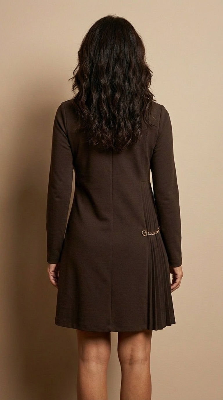 Vestido Lara™ | Elegancia Plisada que Estiliza